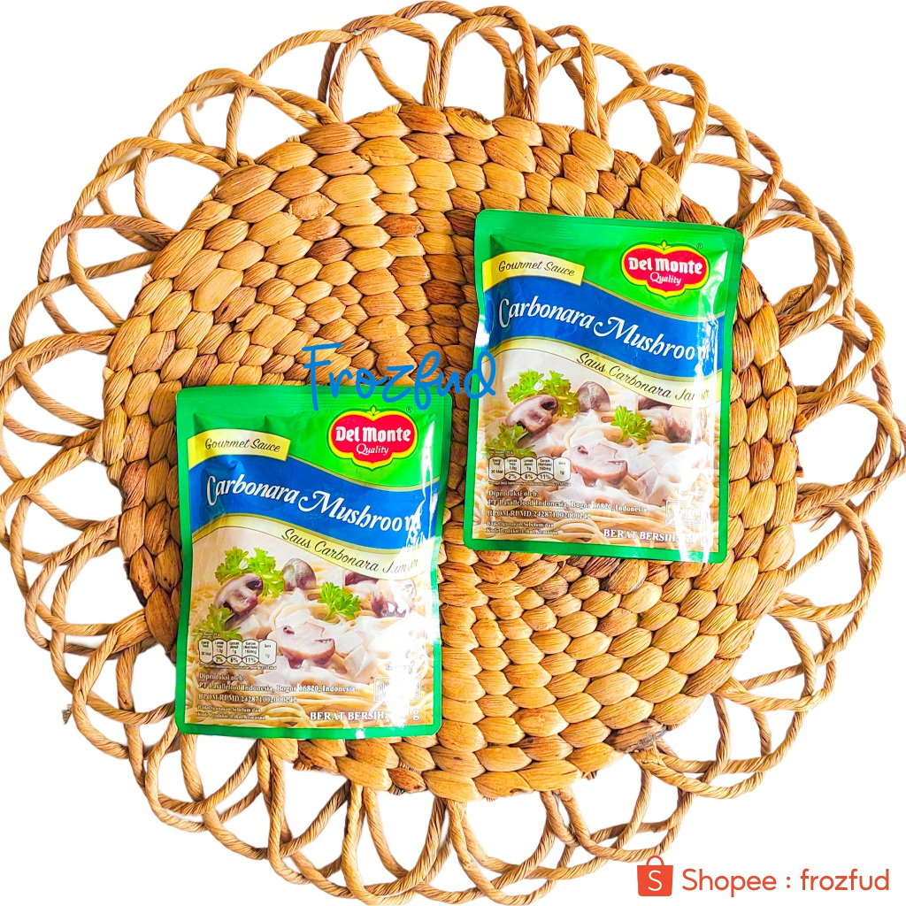 

Del Monte Saus Carbonara Jamur 180gr