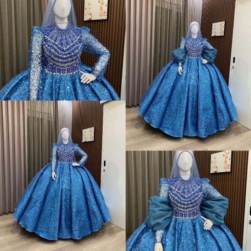 gaun pengantin premium | gaun pengantin modern