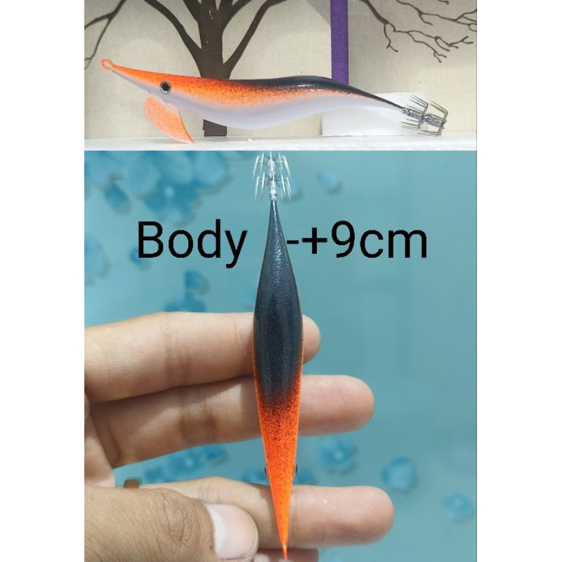 Umpan Cumi / Kapela / Egi Bahan Kayu
