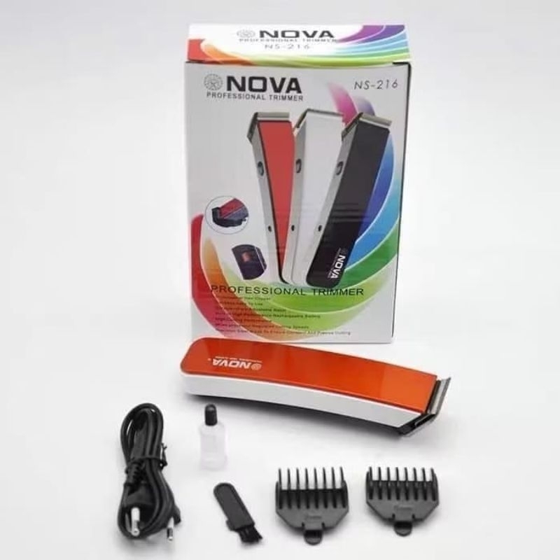 Alat Cukur Nova NS 216 Alat Cukur Rambut, Kumis - Hair Clipper - Nova NS216