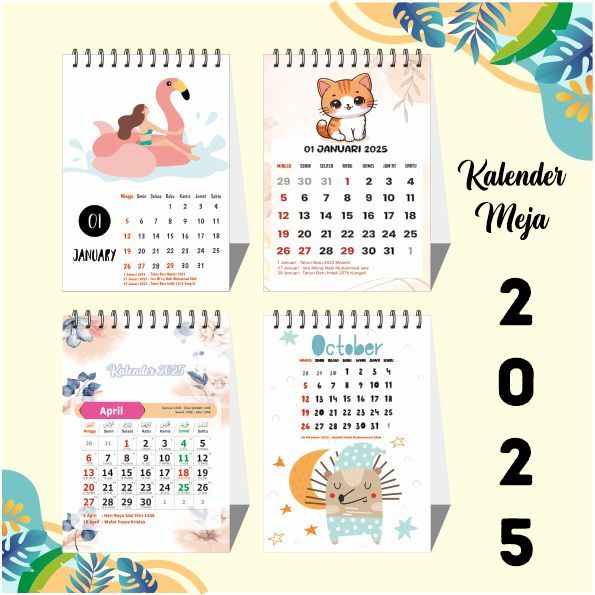 

KALENDER MEJA DUDUK 2025 MINI COCOK UNTUK SOUVENIR