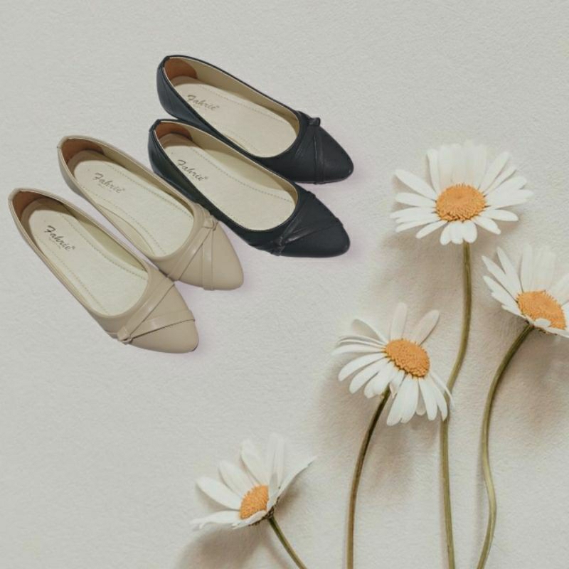Elora sepatu balet wanita Korean style kekinian
