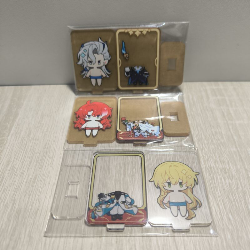 Set Mini Standee Soiheopanik Soiheoding Soiheo Dress Up Genshin HSR
