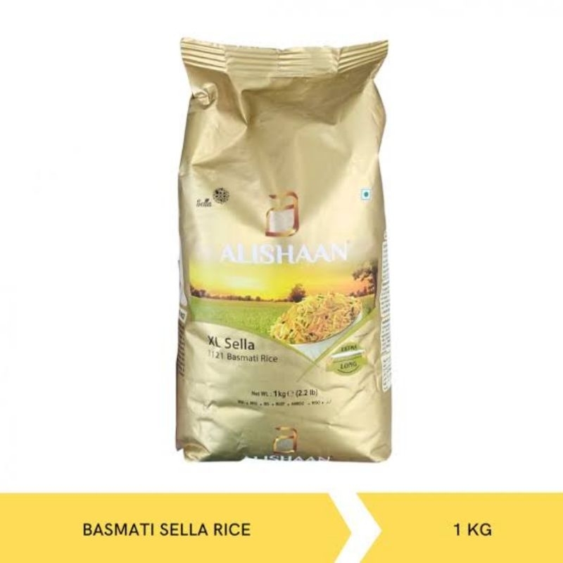 

Alishan XL Sella Basmati Rice 1 KG
