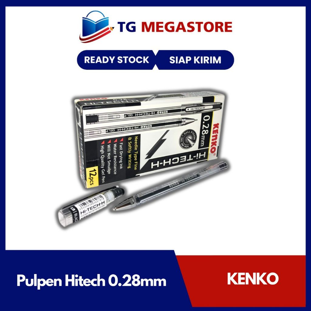 

Pulpen Gel KENKO HI-TECH-H 0.28mm