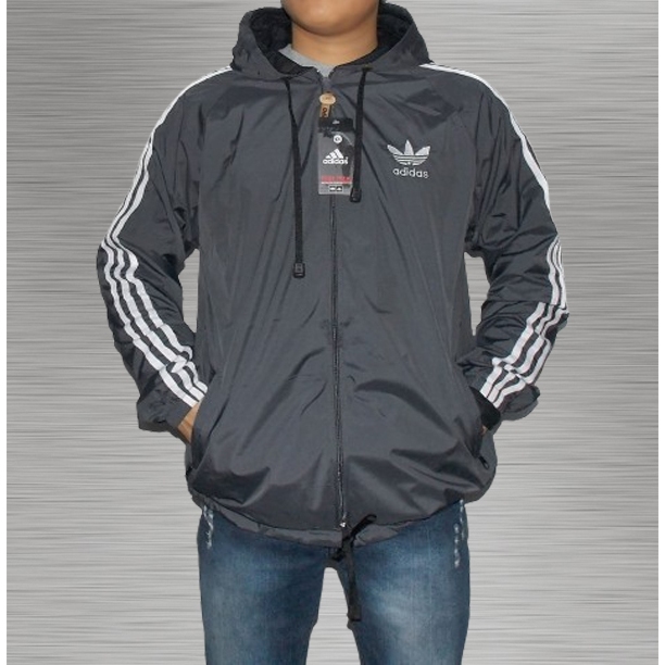 (BAYAR DI TEMPAT)JAKET ADIDAS PARASUT / JAKET PRIA TERBARU / JAKET PRIA OUTDOOR / HOODIE PRIA KEKINI