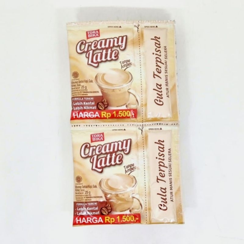 

TORABIKA CREAMY LATTE RENCENG ISI 10 SACHET