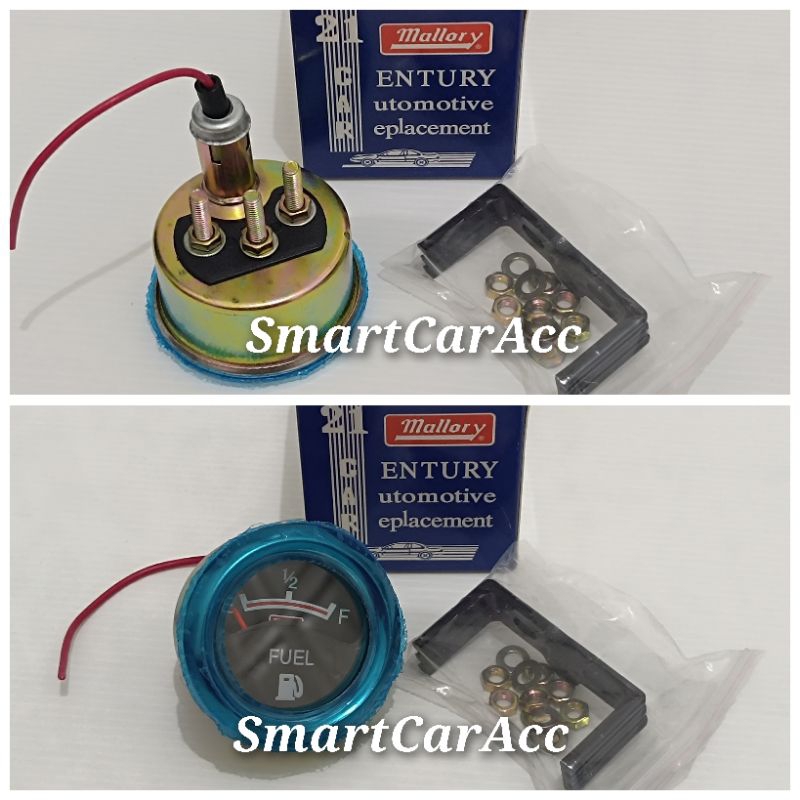 Fuel Meter Fuel Gauge Ampere Minyak Bensin BBM Motor Mobil Truk