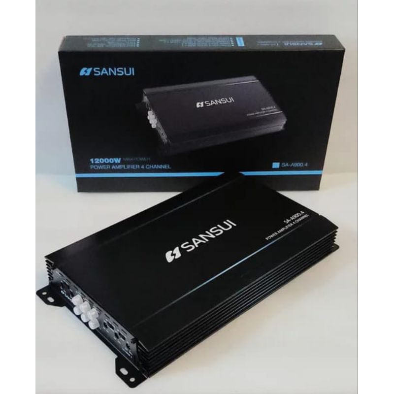 Power SANSUI 4 CH - Sansui Amplifier Car Audio 4 Chanel SA A900.4