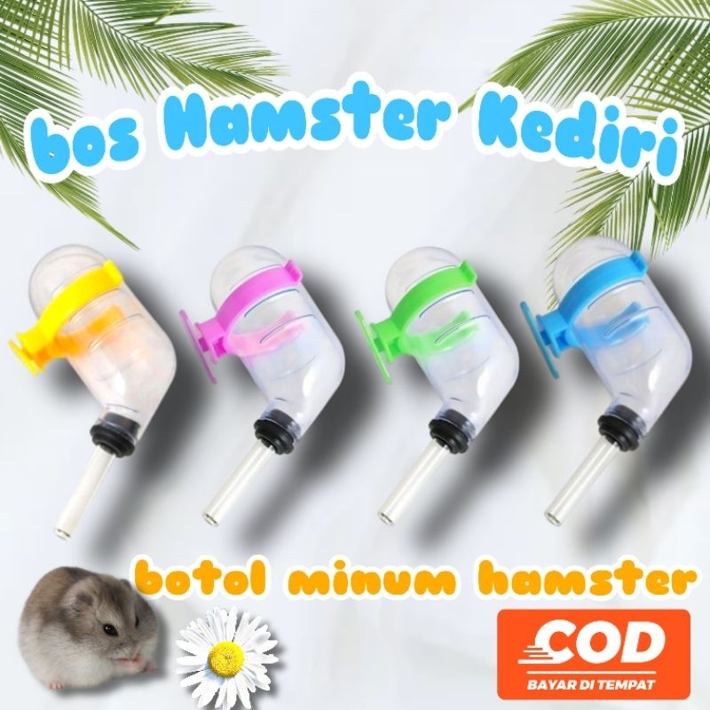 Botol Minum Hewan Hamster/landak mini 60ml