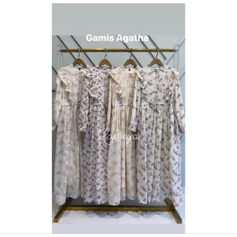 DRESS KATUN BORDIR LFY