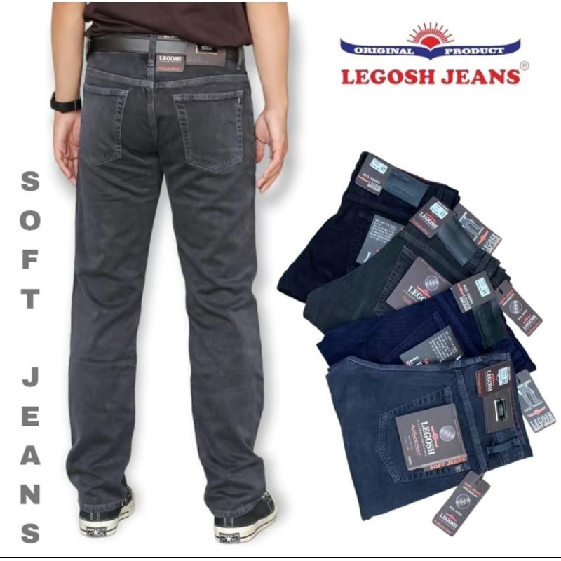 Celana Panjang Sofjeans Legosh Jeans 100%Original Basic Standar Reguler Nonstret