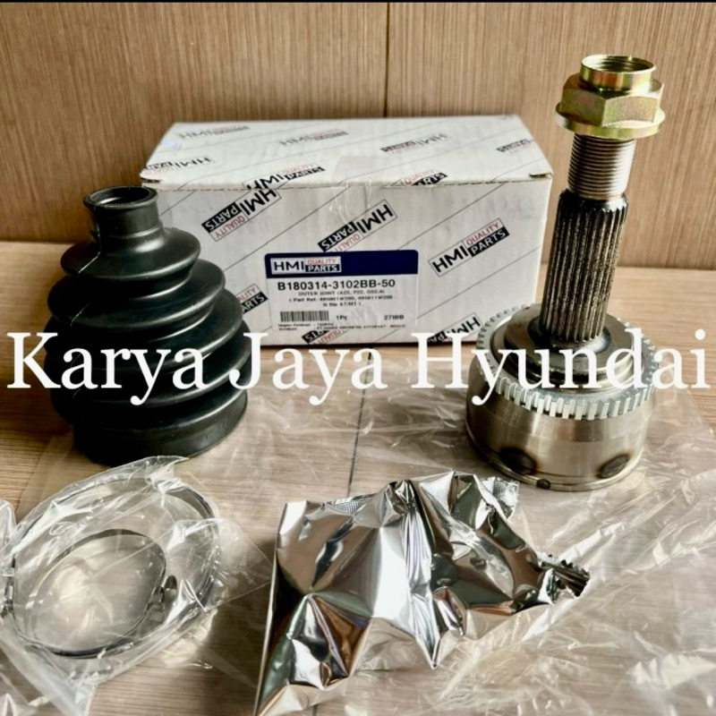 As roda Cv joint luar Kia All New Rio