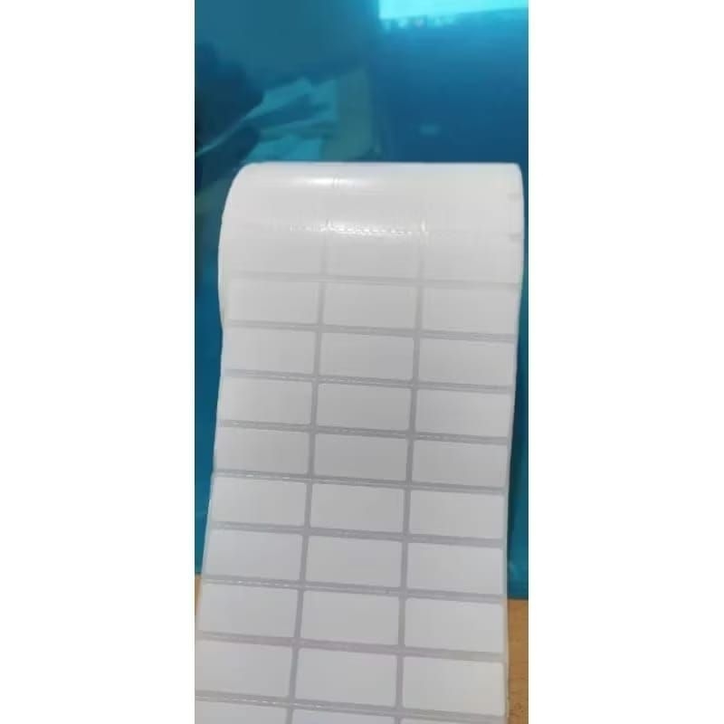 

LABEL STIKER Semicoated 33 x 15 MM 10000PCS / STIKER BARCODE 33mm x 15mm / Stiker Label 33x15mm