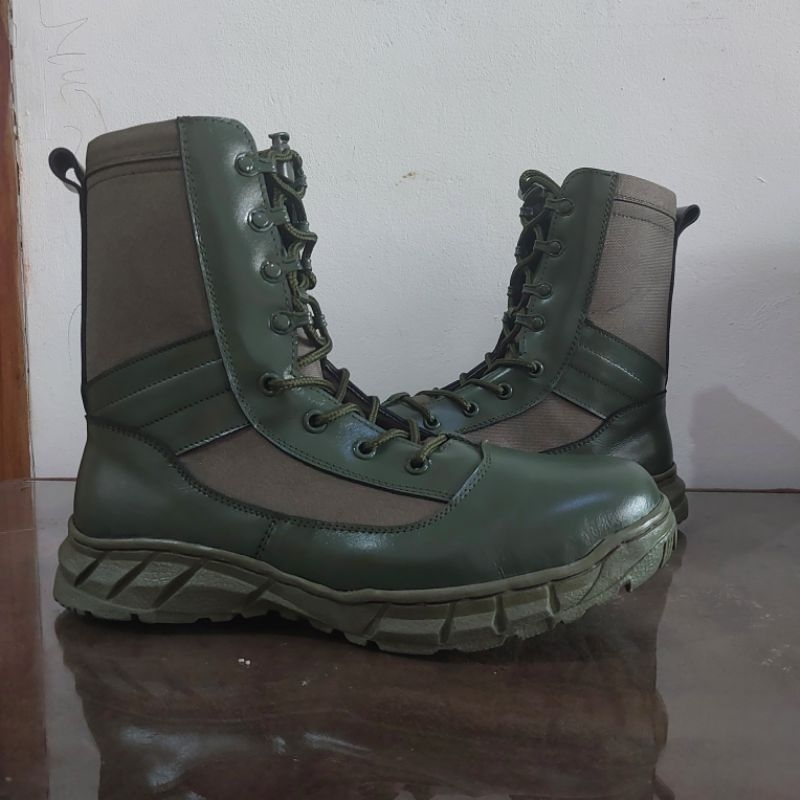 SEPATU PDL HIJAU BRIMOB SEPATU JATAH BRIMOB