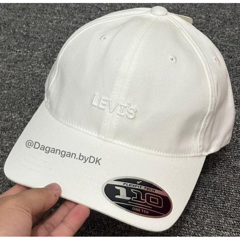 Topi Levis Cap Logo Original Barang Resmi 100% Full White