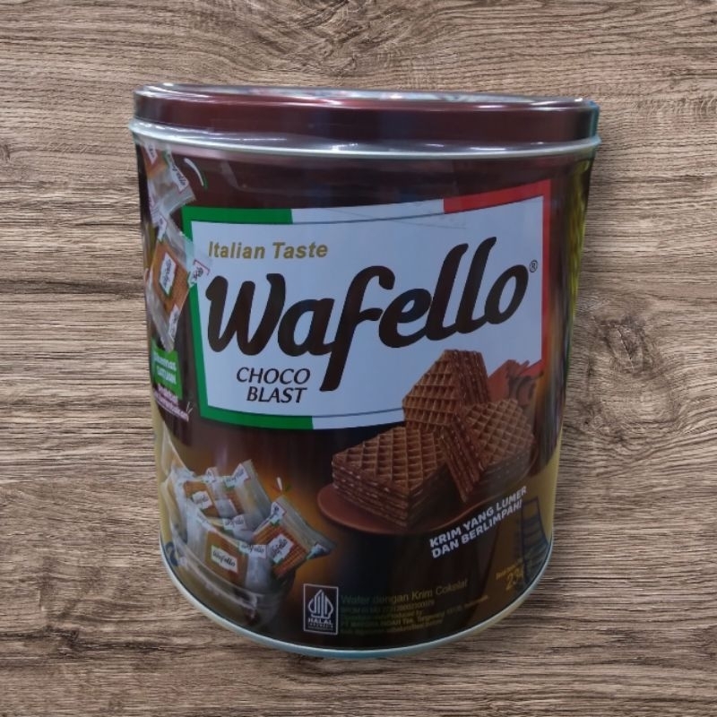 

Wafello Kaleng Coklat 234gr