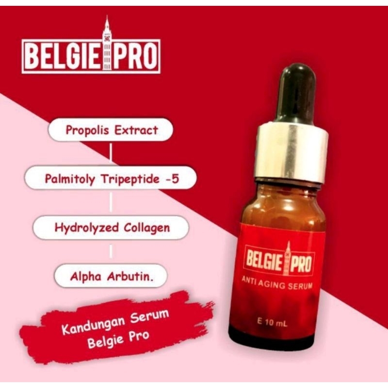 SERUM BELGIEPRO, SERUM WAJAH BELGIE PRO anti aging serum