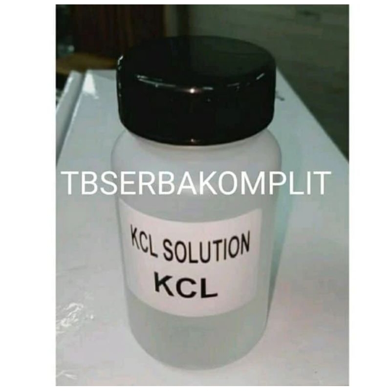 KCL SOLUTION CAIRAN UNTUK PENYIMPANAN PH ELEKTRODA LIQUID FOR PH SENSOR PROBE ELECTRODE LUTRON AZ IN