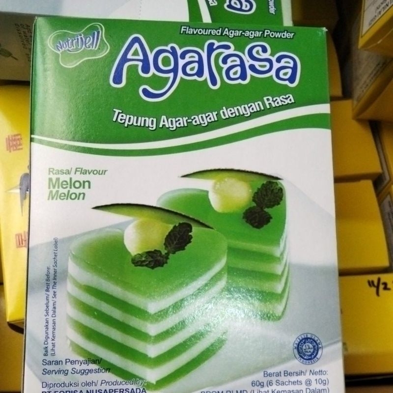 

AGARASA Tepung Agar agar 10g (Nutrijel)