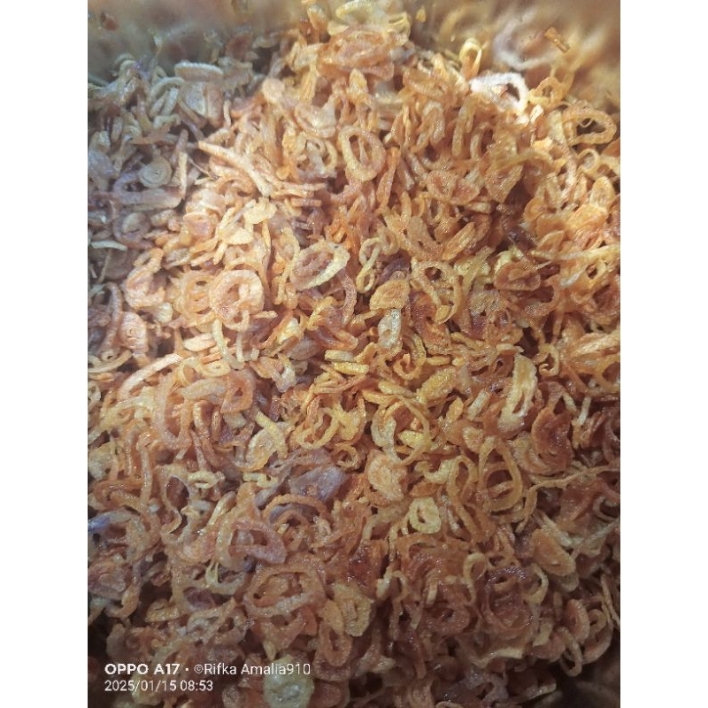 

bawang merah goreng bawang goreng asli kemasan 500gram siap saji