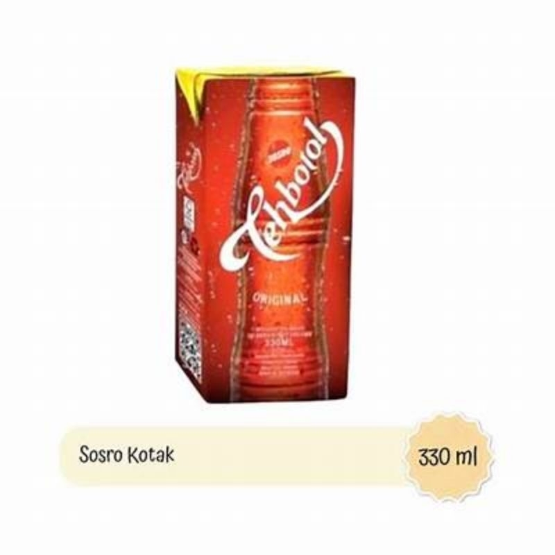 

ecer teh kotak sosro 330 ml 330ml