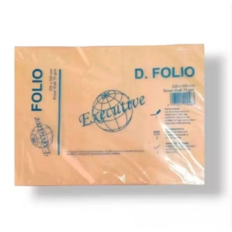 

amplob coklat folio executive(isi 100 lbr)
