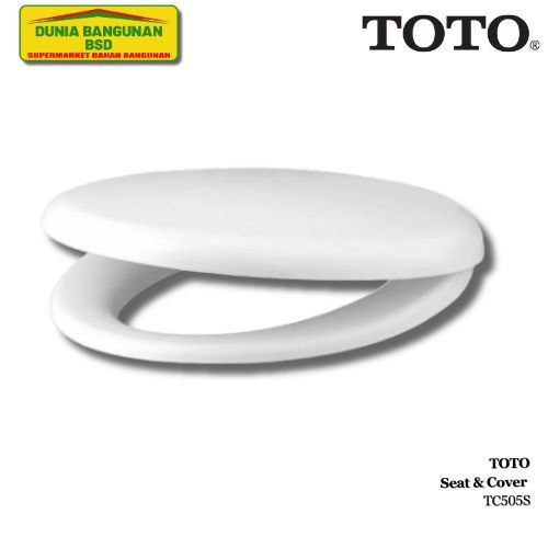 TOTO Tutup Kloset Putih TC505S Soft Close 36,5 x 41,6 cm Cocok untuk CW421J CW420J CW637J CW660J CW6