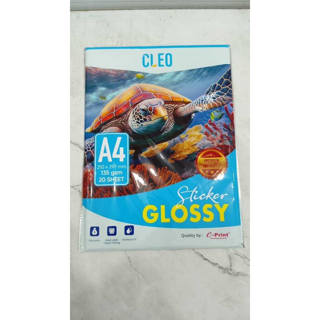 

KERTAS STICKER CLEO A4/135 GRAM