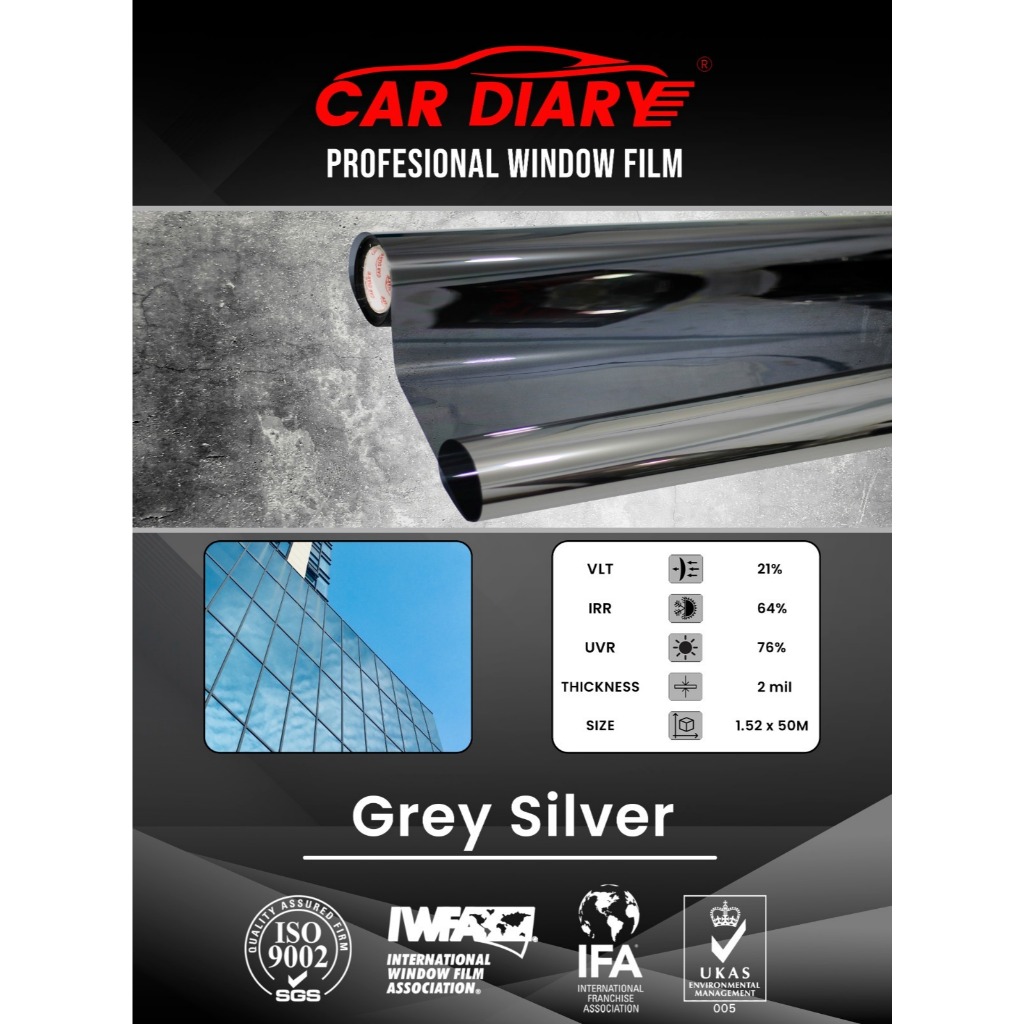 STIKER KACA GEDUNG KANTOR / STIKER KACA PEREDAM PANAS / PELAPIS KACA ANTI PANAS / STIKER KACA JENDEL