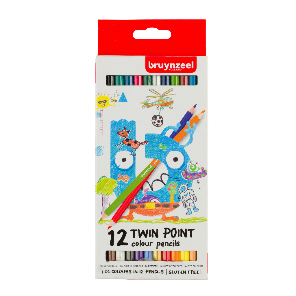 

Bruynzeel Colour Pencil Twin Point Set 12