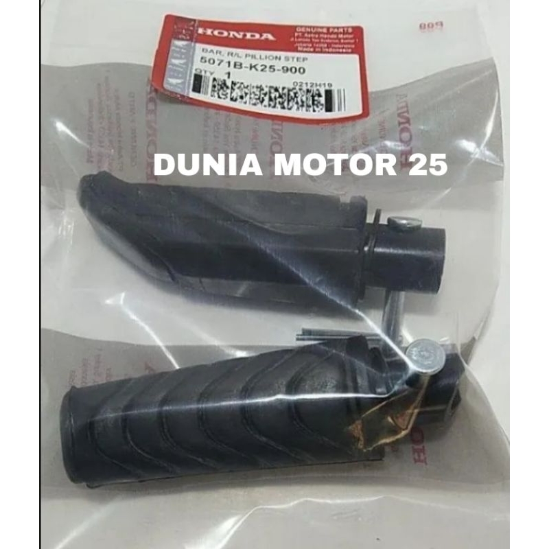 promo KARET FOOTSTEP STEP BELAKANG HONDA BEAT BEAT FI SCOOPY FI SPACY FI VARIO TECHNO 125 VARIO 150 