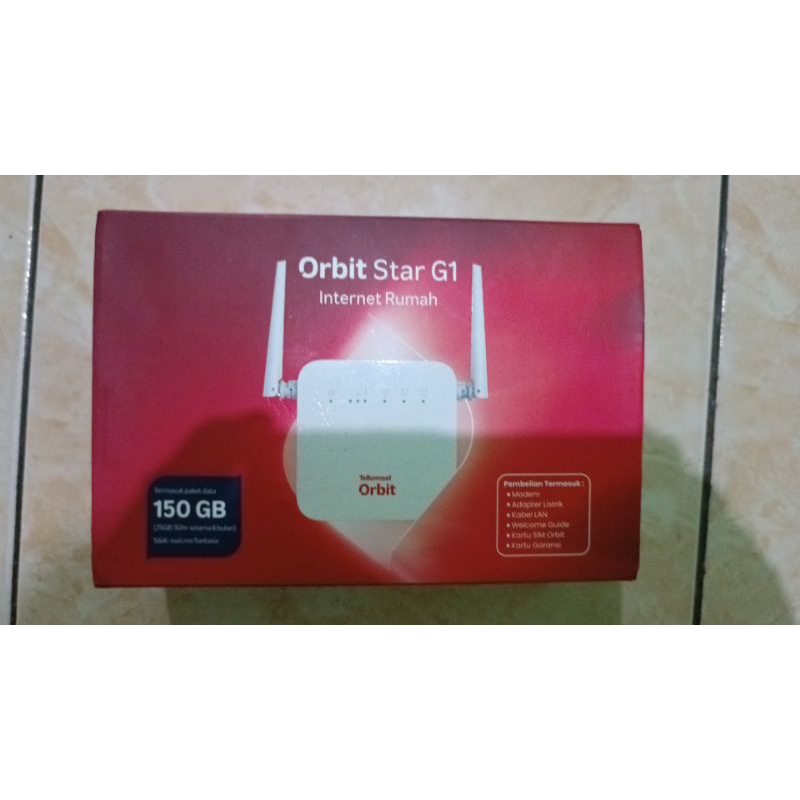 Orbit Star G1 Internet Ruumah 150 GB