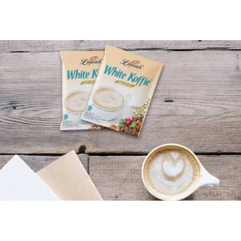 

luwak white coffee 1 renceng isi 10 kemasan sachet