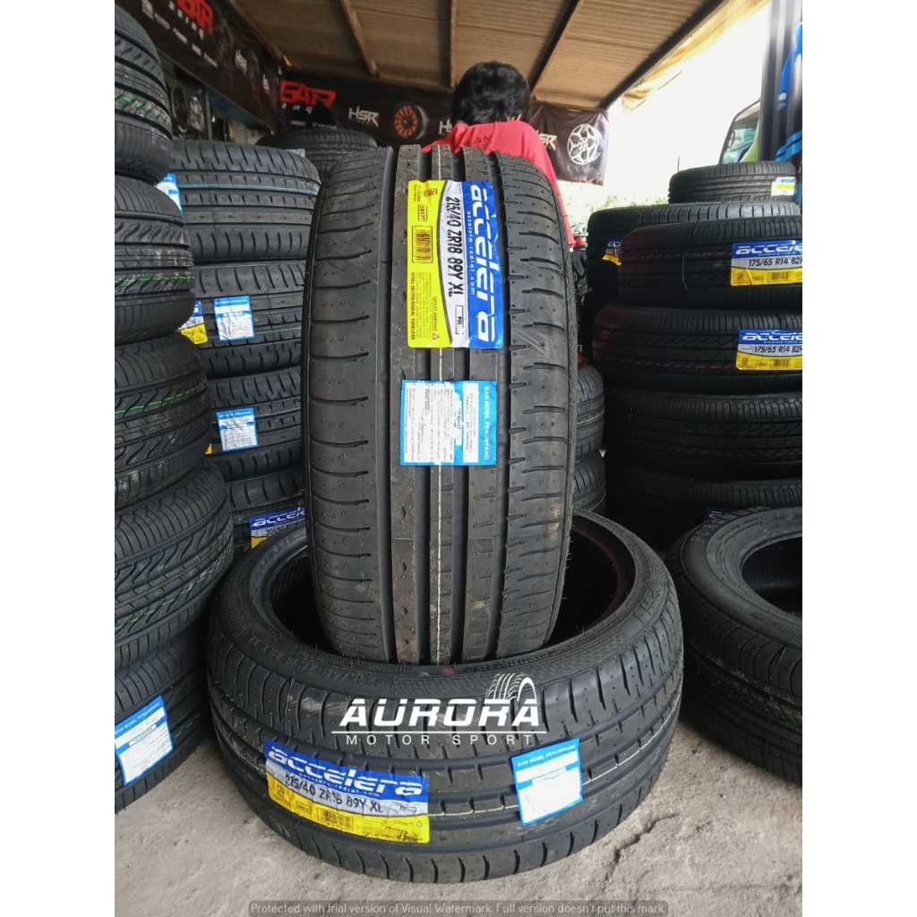 Promo ban mobil accelera phi 215/40 R18 ban mobil tipis R18 ukuran 215 40 R18