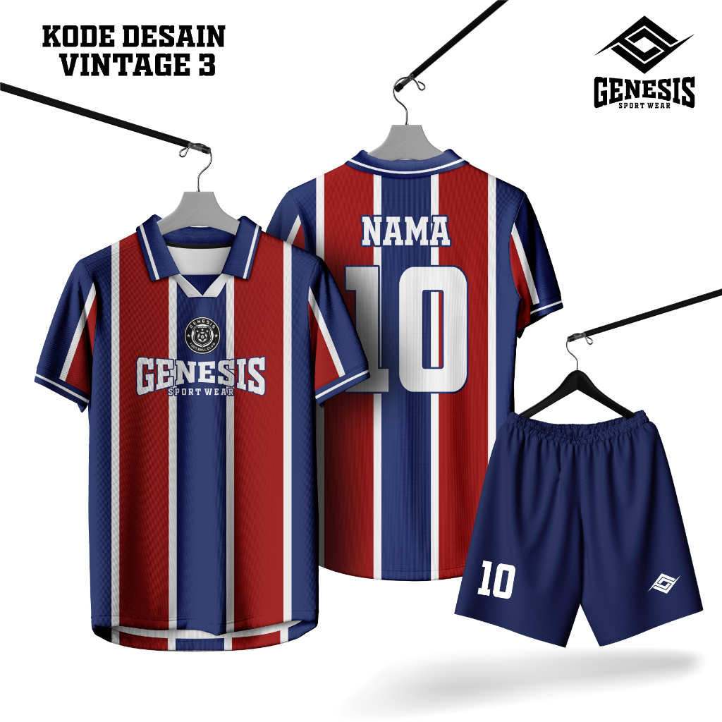 Jersey Vintage || Jersey Retro || Jersey Vintage Custom Genesis 3