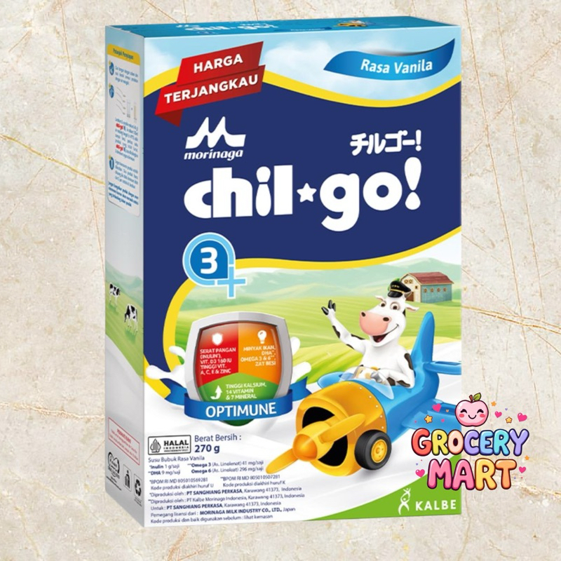 

MORINAGA CHILGO 3+ MILK POWDER SUSU PERTUMBUHAN RASA VANILLA DAN MADU TERMURAH‼️