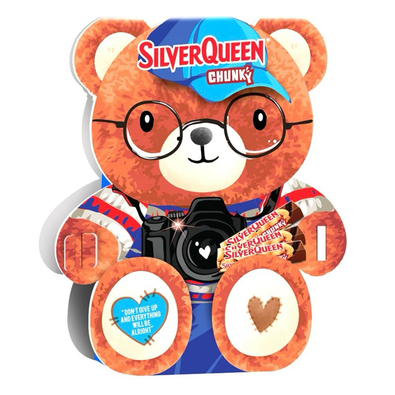 

COKLAT SILVERQUEEN EDISI VALENTINE BEAR COKLAT