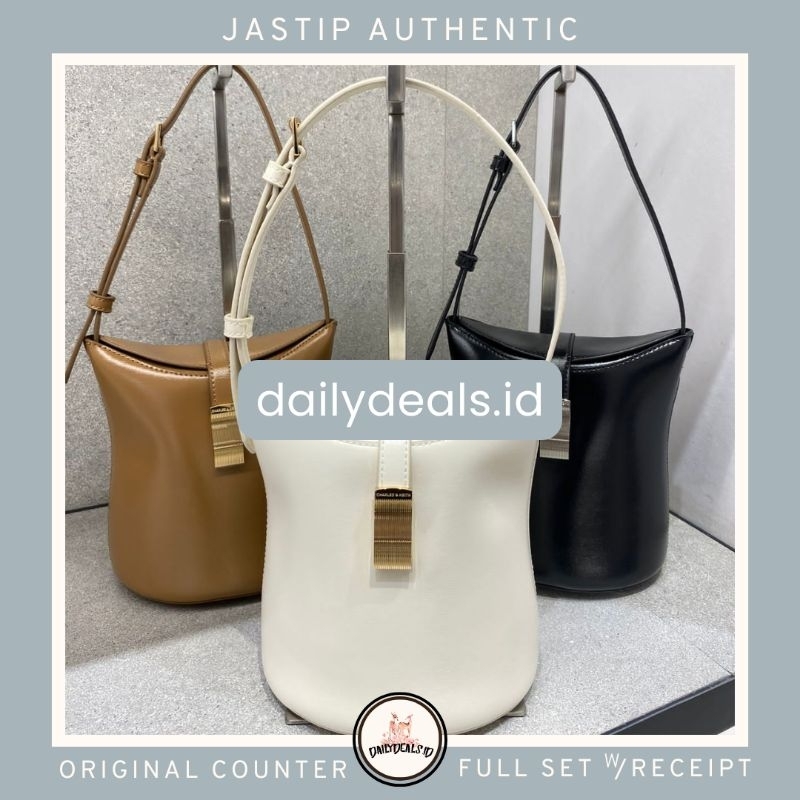 #2-10271436 Wisteria Belted - Jast[p] CK ORIGINAL COUNTER BUCKET BAG TAS TABUNG STORE AUTHENTIC ASLI