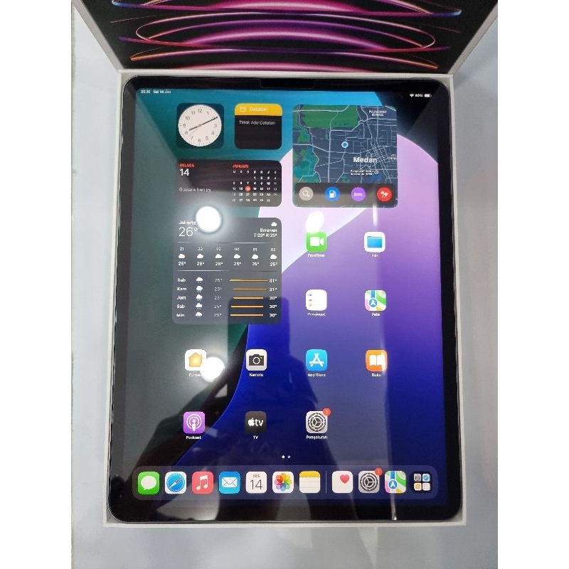 Ipad Pro 12.9" Gen 6 M2 256Gb Wifi Gray + Apple Magic Keyboard