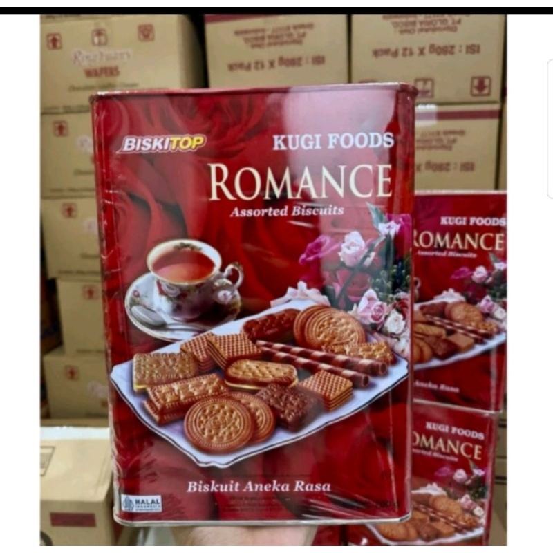 

Biskitop Romance kaleng 700gr