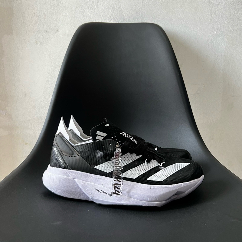ADIDAS ADIZERO ADIOS PRO 3 BLACK WHITE