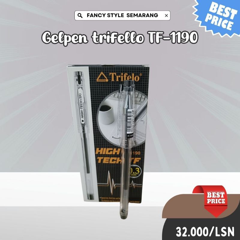 

GEL PEN TRIFELLO Tf-228/TF-1190 HITAM
