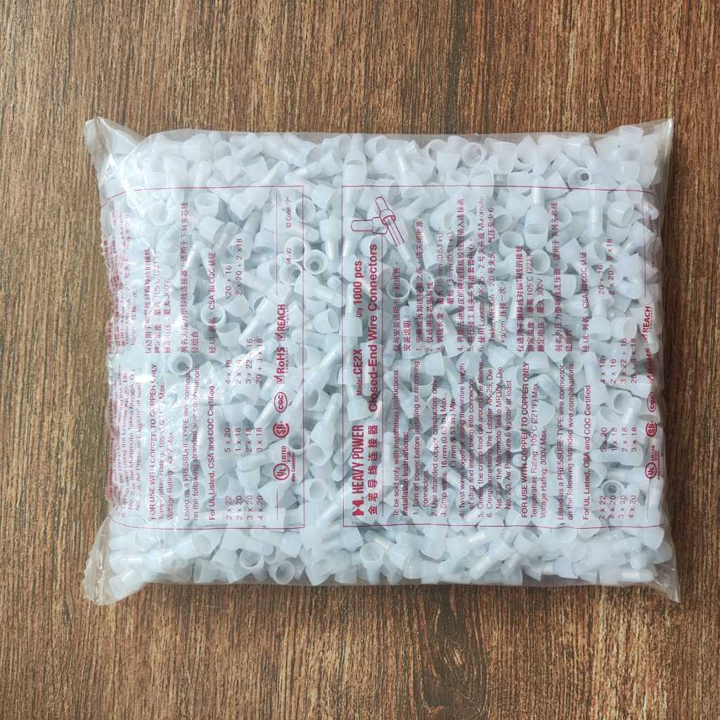 (1000 PCS) LASDOP PRESS KABEL 2,5 mm