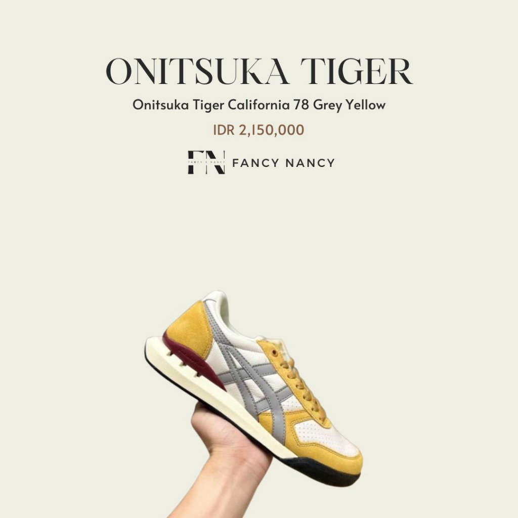 Onitsuka Tiger California 78 Grey Yellow