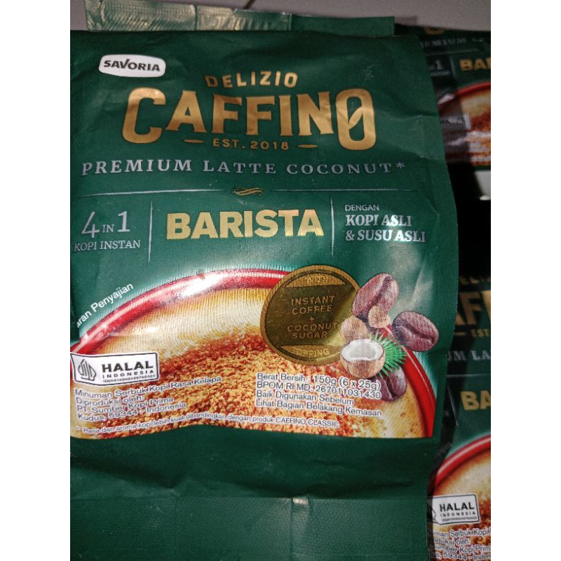 

Savoria Delizio Caffino Premium Latte Coconut Barista Instant Coffee