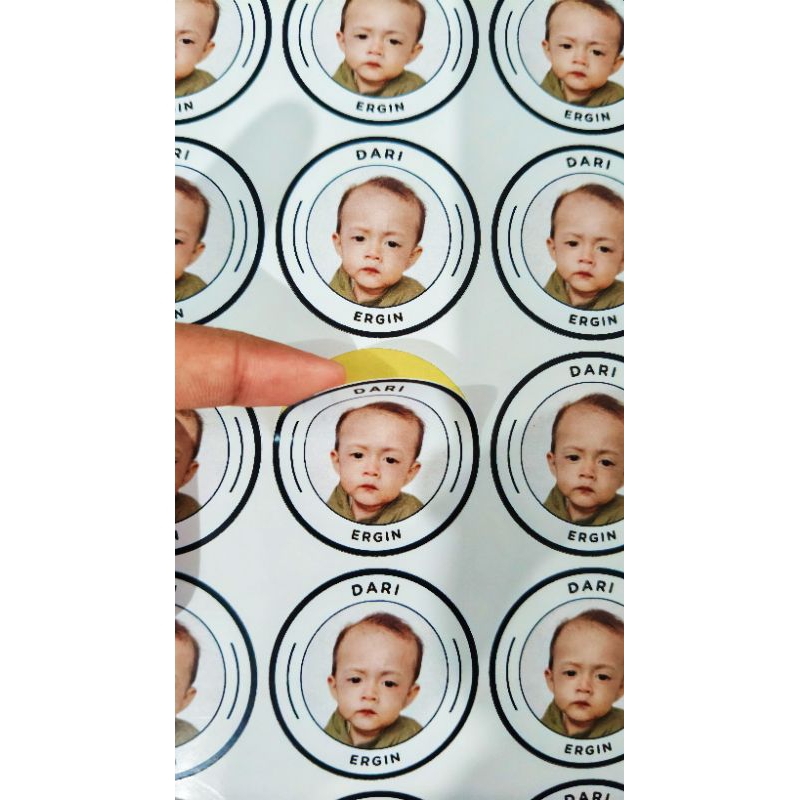 

[AA] Cetak Stiker + Cutting Label Produk / Custom A3+