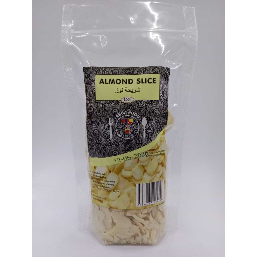 

ASBA KACANG ALMOND SLICE 100GR