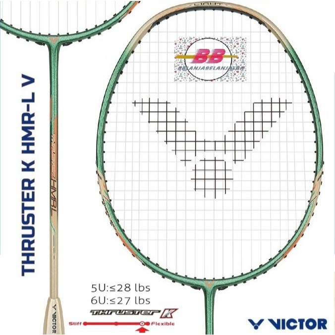 Raket Badminton VICTOR THRUSTER K HMR L / TK - HMRL V