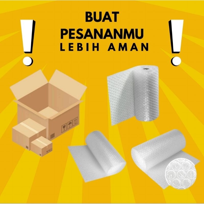

Tambahan Packaging Agar Lebih Aman (Dianjurkan Luar Pulau)